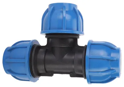 Zdjęcie produktu dla Akcesoria do złączek rur PE, trójnik 32 mm do połączeń