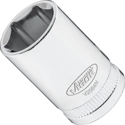 Produktbild von VIGOR Steckschlüsseleinsatz V2564N 1/2" Außen Sechskant Profil SW 18 mm