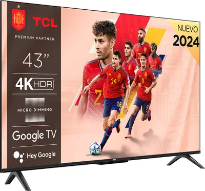 Produktbild von TCL 43P61B 4K-UHD LED TV HDR10 P61B Google TV OS 43 Zoll