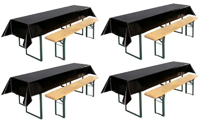 Produktbild von Beautex Party Tischdecke abwaschbar 100x250, für Biertisch geeignet