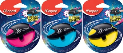 Image de Maped boîte à pointes Galactic, en plastique, couleurs assorties