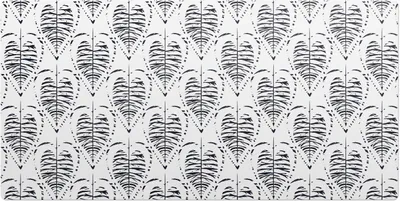 Produktbild von Retro-Symmetrieblätter– Schreibtischunterlage – Schreibtisch Tischunterlage – 90x45 cm – Unterlage Groß Schreibtischmatte