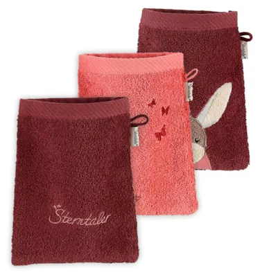 Produktbild von Sterntaler Waschhandschuhe 3er-Pack ESEL Emmily
