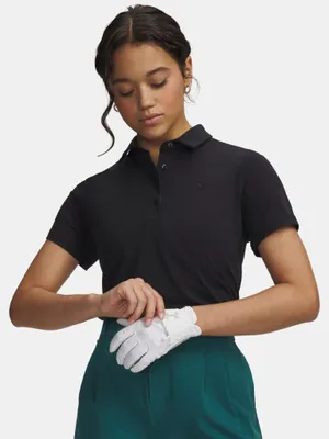 Image de Polo à manches courtes Under Armour UA ArmourDry pour femme, taille XS