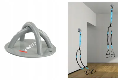 Produktbild von HMS UWX Stahlhalterung für Seile und Bänder Wand Decke