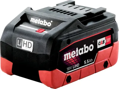 Obrázok produktu pre Akumulátorová batéria Metabo LiHD 18 V 5,5 Ah Li-Ion ( 625368000 ) Systém CAS