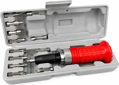 Obrázok produktu pre Sada rázových - úderových skrutkovačov, 14ks, Gebo Tools