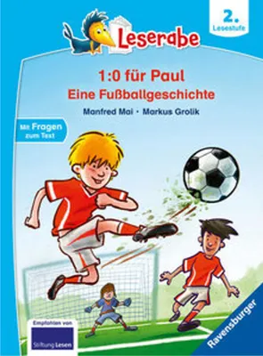 Image de 1:0 für Paul! Eine Fußballgeschichte - Leserabe ab 2. Klasse - Erstlesebuch für Kinder ab 7 Jahren