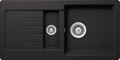 Produktbild von Schock Einbauspüle Typos D-150S A Nero - Auflagespüle