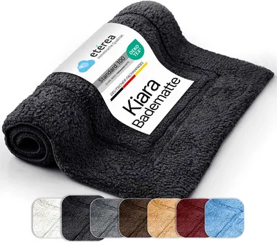 Immagine prodotto di Tappeto da bagno Étérea in cotone, 60x100 cm