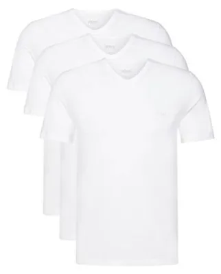 Produktbild von Boss V Shirts 3er Pack    L      weiß weiß weiß