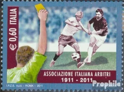 Produktbild von Briefmarken Italien 2011 Mi 3460 (kompl.Ausg.) postfrisch Schiedsrichtervereinigung