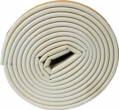 Obrázek produktu pro 2 x 3 m D-těsnění bílé