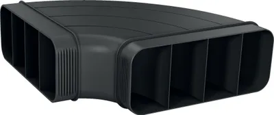Produktbild von 90° Flachkanalbogen HZ9VDSB1, Rohr