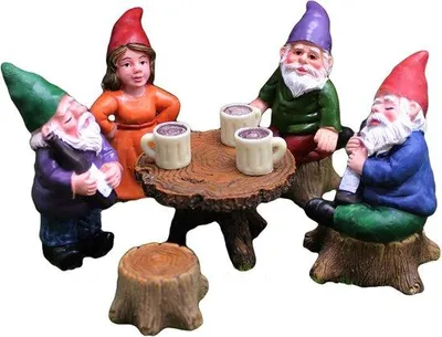 Produktbild von Miniaturgarten-Set mit 6 Teilen