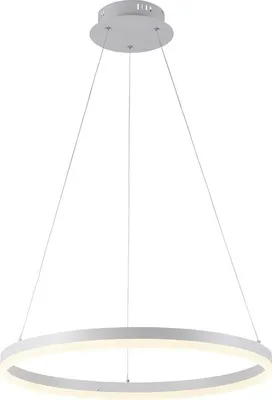 Produktbild von Paul Neuhaus LED Pendellampe TITUS Hängelampe rund dimmbar über Wandschalter warmweiß weiß Wohnzimmer, Küche, Esszimmer