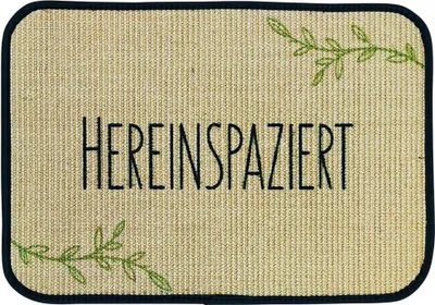 Produktbild von WohnDirect Fußmatte ECO-SISAL Heugrün 40 x 60 cm