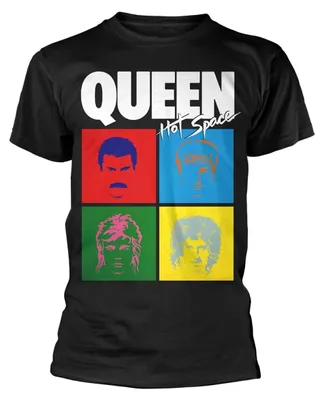 Produktbild von Queen - "Hot Space" T-Shirt für Herren PH4959 (L) (Schwarz)