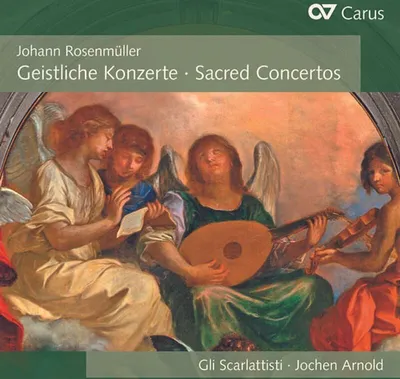 Obrázek produktu pro Johann Rosenmüller (1619-1684): Geistliche Konzerte - Carus - (CD / Titel: A-G)