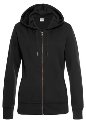 Produktbild von Bench Sweatjacke schwarz Größe 52/54