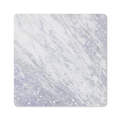 Produktbild von MuchoWow® Mauspad Mousepad Marmor - Glitter - Acryl 30x30 cm - Mousepads - Maus Mat - Pad - Mausunterlage - Gaming