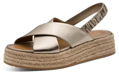 Produktbild von Tamaris Plateau Sandaletten Damen 32313932333338 Gold 41 EU