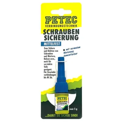 Obrázok produktu pre Petec Schraubensicherung SB, stredná pevnosť