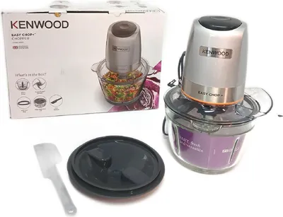 Produktbild von Kenwood CHP62.400SI, 0,6 l, Silber, Glas, 191 mm, 174 mm, 256 mm