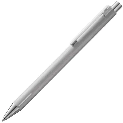 Produktbild von LAMY econ brushed Kugelschreiber Clip Griffzone Großraummine LAMY M 16 Strichbreite M in schwarz
