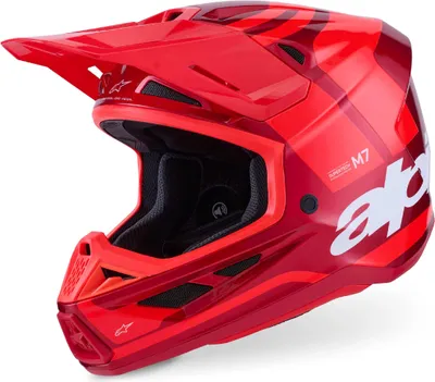 Produktbild von Alpinestars SM7 Core Motocross Helm, rot, M (57/58)