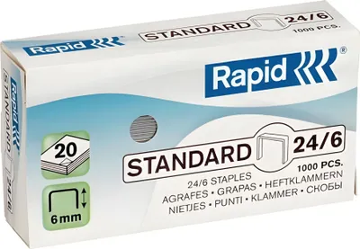 Produktbild von Rapid - Staples | Aluminium 1000 Stücke