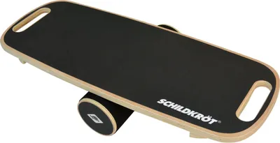 Produktbild von SCHILDKRÖT Balance Board Wave aus Echtholz schwarz