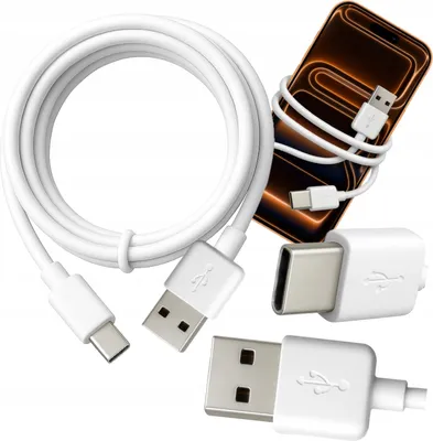 Obrázek produktu pro USB kabel typu C FAST CHARGING HQ, bílý, 2 m, odolný, typ C, vysoký výkon