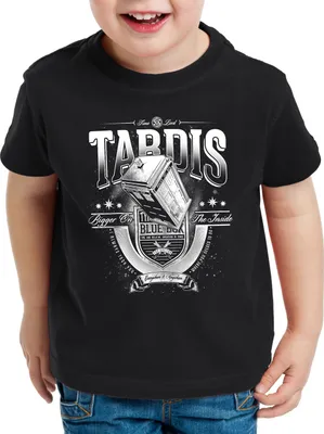 Produktbild von style3 Travel in Time and Space T-Shirt Kinder zeitreise serie polizei notrufzelle