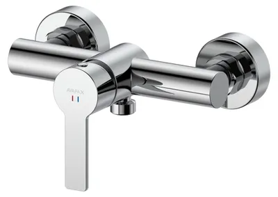 Produktbild von AVAPAX | Duscharmatur aus Edelstahl - 150 mm Anschlussabstand - Chrom glänzend - Einhebelmischer