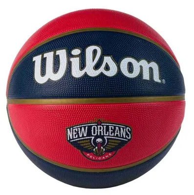 Obrázok produktu pre Wilson - basketbalová lopta „New Orleans Pelicans“, NBA PP9372 (7) (červená/tmavomodrá)