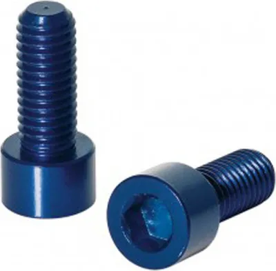 Produktbild von XLC Schrauben für Trinkflaschenhalter 2er Set, blau