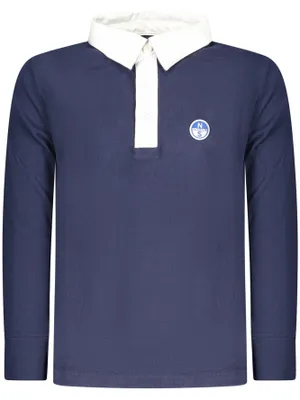 Image de Polo à manches longues pour enfants North Sails, bleu