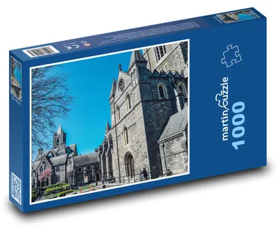 Zdjęcie produktu dla Puzzle 1000 Dublin – Katedra Christchurch, Irlandia - martinpuzzle