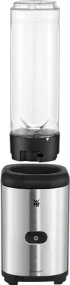 Obrázok produktu pre WMF Kult Mix & Go Mini Smoothie Maker, stojanový mixér, elektrický mixér, Shake Blender 300 Watt, plastová fľaša Tritan