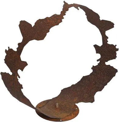 Produktbild von Gartenskulptur Edelrost Gartendeko 48 cm Rost Dekofigur Dekoration Skulptur Deko