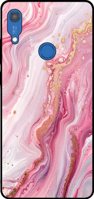 Produktbild von Smartphonica Telefon Fall geeignet für Huawei Y6S mit Marmor-Druck - TPU zurück Abdeckung Fall Marmor-Design - Pink