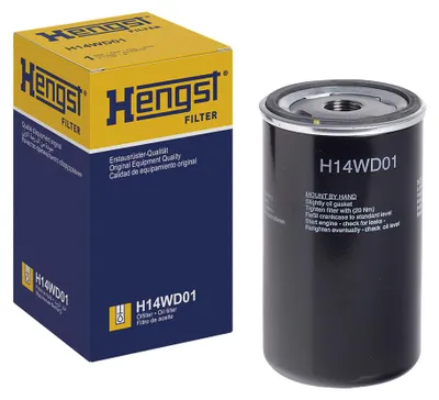 Immagine prodotto di Filtro, impianto idraulico di lavoro HENGST H14WD01