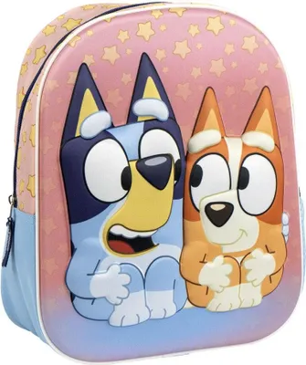 Produktbild von Bluey Stars 3D Rucksack Kinder Tasche 31 cm