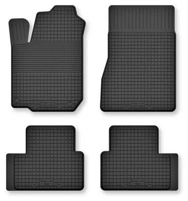 Zdjęcie produktu dla Dywaniki gumowe do Mercedes A W177 2018- (hatchback/sedan) – 4 szt., czarne, dobierane – Wielganizator Semi-Universal