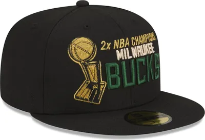 Produktbild von New Era 59Fifty Cap - NBA CHAMPIONS Milwaukee Bucks - 7 1/2