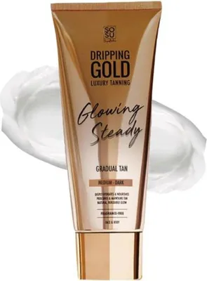 Produktbild von Self-tanning cream Medium/Dark Dripping Gold Glowing Steady (Gradual Tan) 200ml
