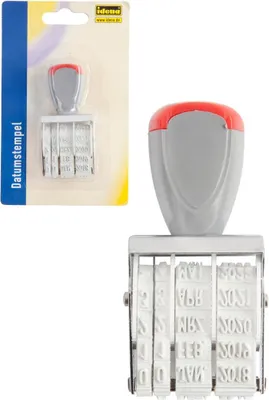 Produktbild von Datumstempel 5mm Tag, Monat und Endlosjahreszahl