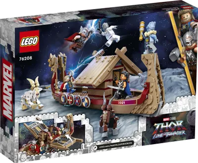 Zdjęcie produktu dla LEGO Marvel Avengers Kozia łódź, Zestaw do budowania, 8 lat(a), Plastik, 564 szt., 690 g
