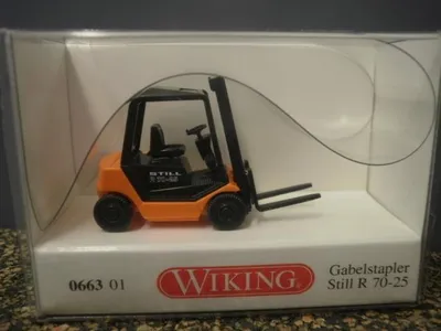 Immagine prodotto di Wiking H0 1/87 66301 Carrello elevatore ancora R 70-25 - NUOVO